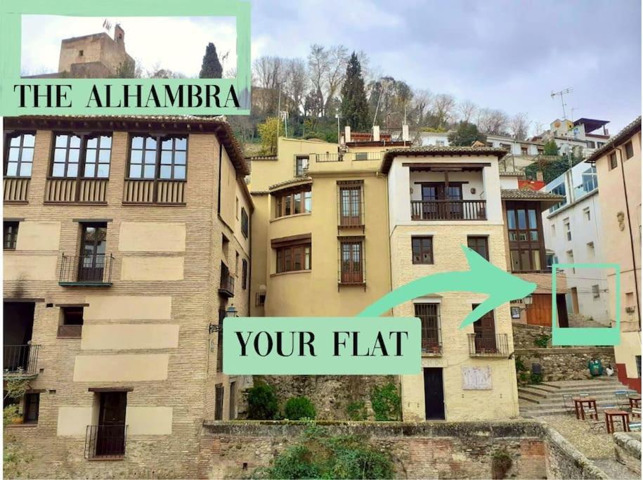 Cosy Flat / Literally At The Foot Of Alhambra Apartment กรานาดา ภายนอก รูปภาพ
